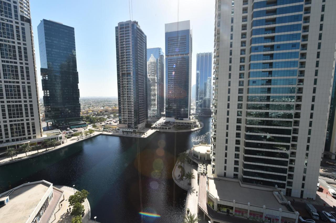 Luxury Escapes - Studio In Jlt X1 Tower Close To Metro Dubaj Kültér fotó